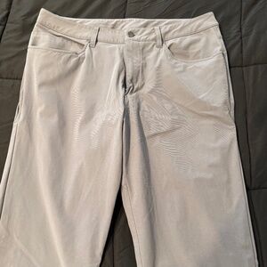 Lululemon ABC Slim Fit Warpstreme Pants - 35 Tall - Grey